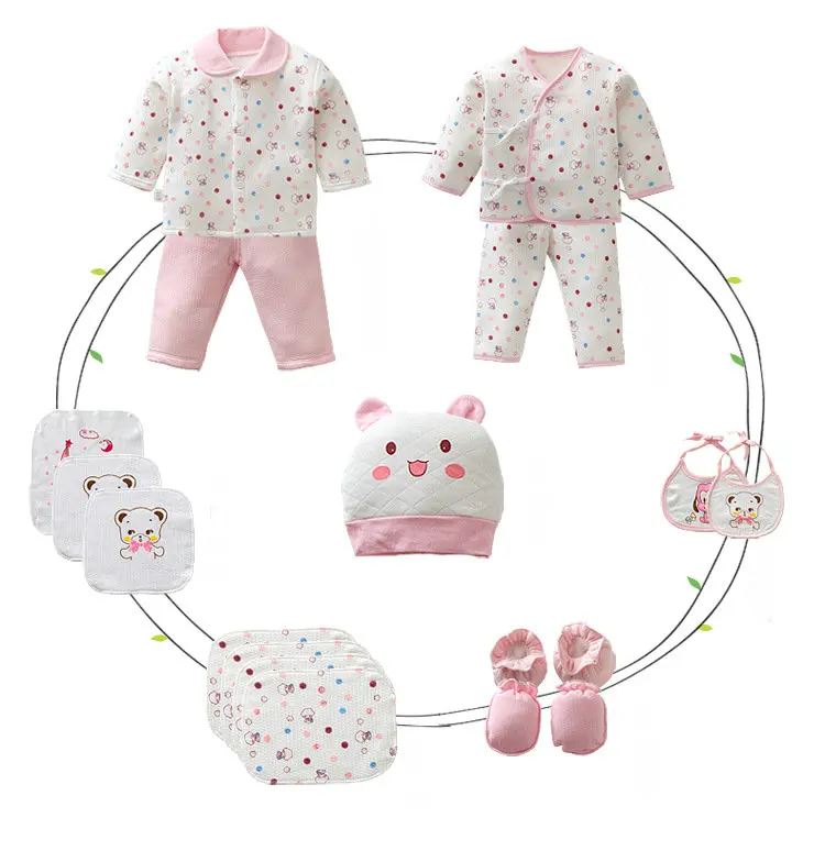 

NEW Newborn Baby Clothes Soft Cotton Toddler Baby Boy Girl Clothes Set Infant Clothing New Born Gift Sets JHXBB