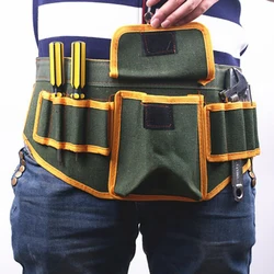 Sac de rangement d'outils de taille en toile, porte outil de taille Durable, pochette à outils pour tournevis, boucle réglable, Logo personnalisé 