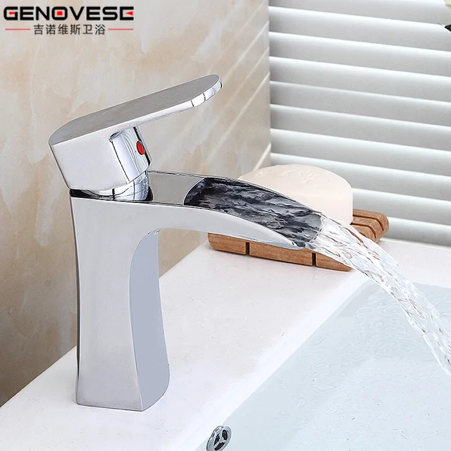 Gino Weiss Bathroom Faucet Hot Basin Wide Mouth Gino Weiss Bathroom Faucet Hot Basin Wide Mouth Waterfall Wash