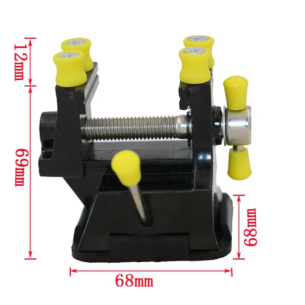 Mini Aluminium Alloy Engraving Table Bench Vise Fixture Clamp For DIY