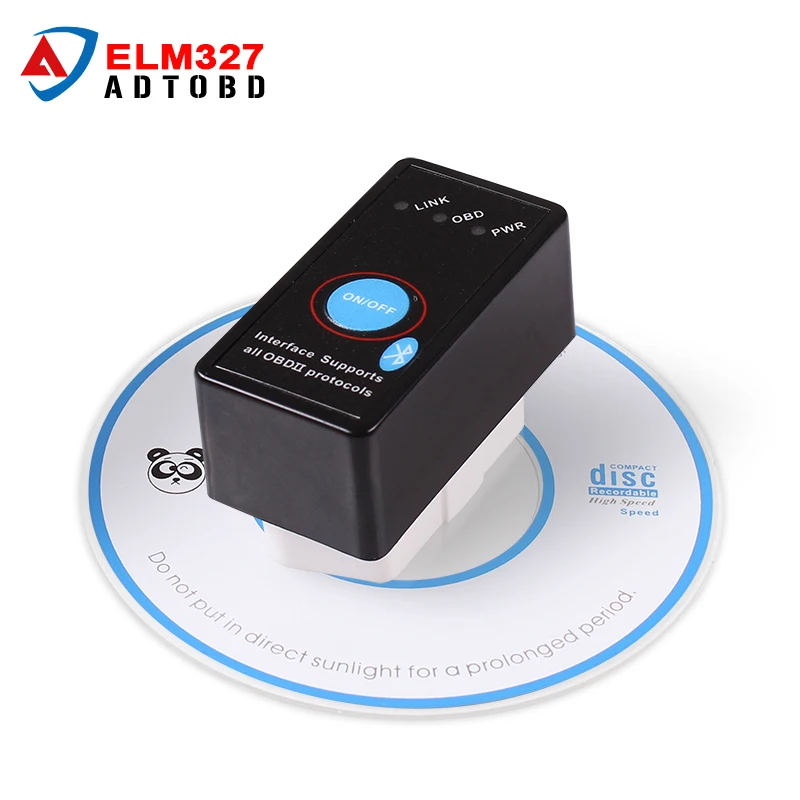 New Arrival Super Mini elm327 V1 5 bluetooth With Switch OBD2 CAN BUS diagnostic tool Works