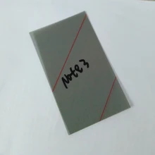 100pcs/lot Hot sell High Quality LCD Polarizer Film for Samsung Galaxy Note3 N9000 Polarization film Polarized Light Film