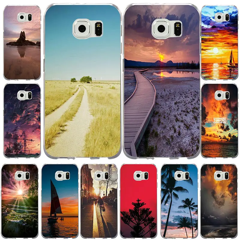 Мягкие силиконовые чехлы для мобильных телефонов из ТПУ Samsung Galaxy S2 S3 S4 S5 Mini S6 S7 S8 S9