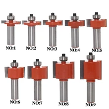 10 шт. 12 мм хвостовик Rabbeting& долбежные фрезы деревообрабатывающие фрезы твердосплавные фрезы деревообрабатывающий резак инструмент для резки древесины