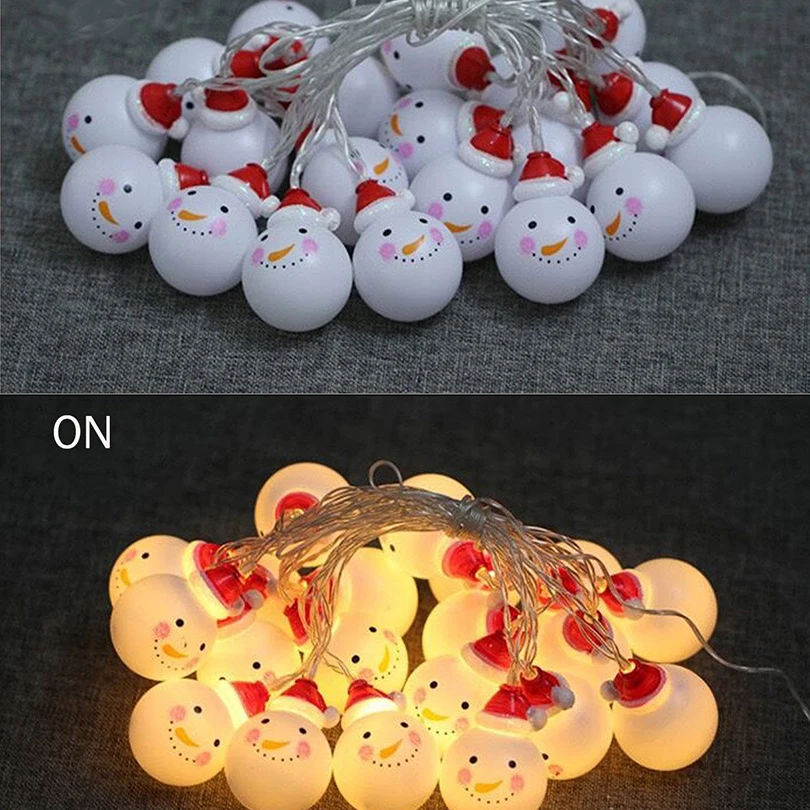 1.5M 3M snowman led fairy string lights santa led Christmas light home garden indoor party wedding Christmas decoration light 1.5M 3M snowman led fairy string lights santa led Christmas light home garden indoor party wedding Christmas decoration light