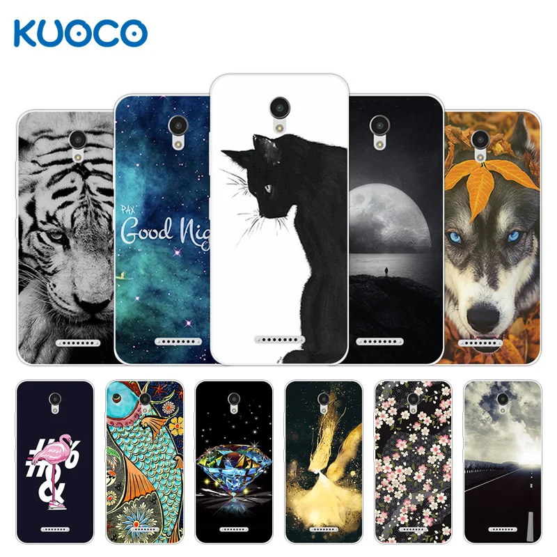 

for Lenovo A1010 Case Cover Soft TPU Tiger Design Phone Back Lenovo Vibe B A2016 A1010 A20 A Plus APlus A1010a20 A2016A40