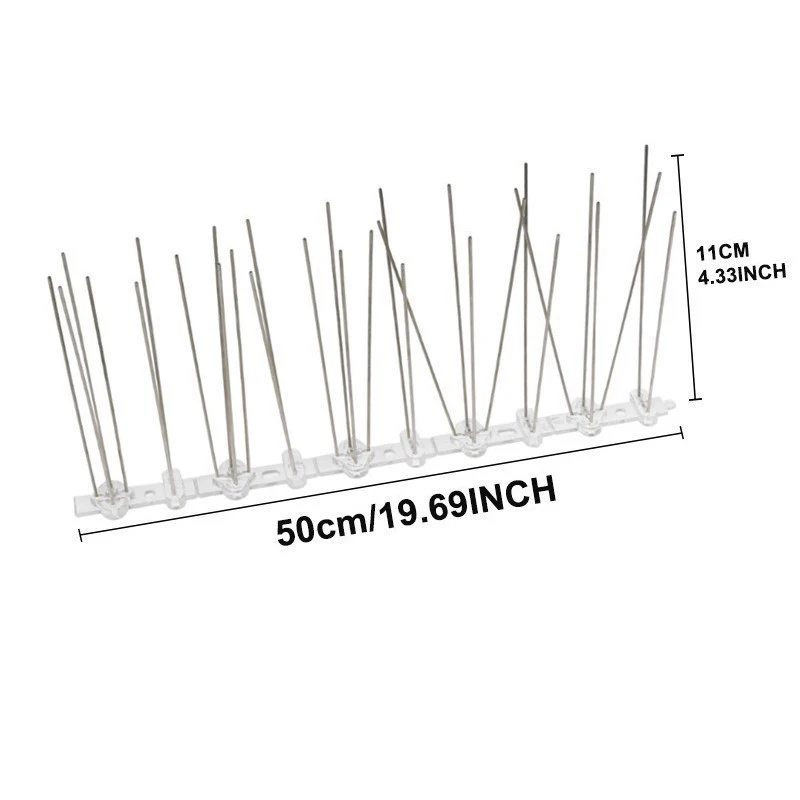 Прямая поставка 0,5 м-9 м пластиковые птицы и шипы для отпугивания голубей Анти Птица анти голубь шип для избавления голубей и отпугивания птиц борьба с вредителями