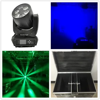 

(4 unite+2 flightcase )Dmx disco light lyre zoom led moving head light china mini moving head wash 6x40w bee eye led beam