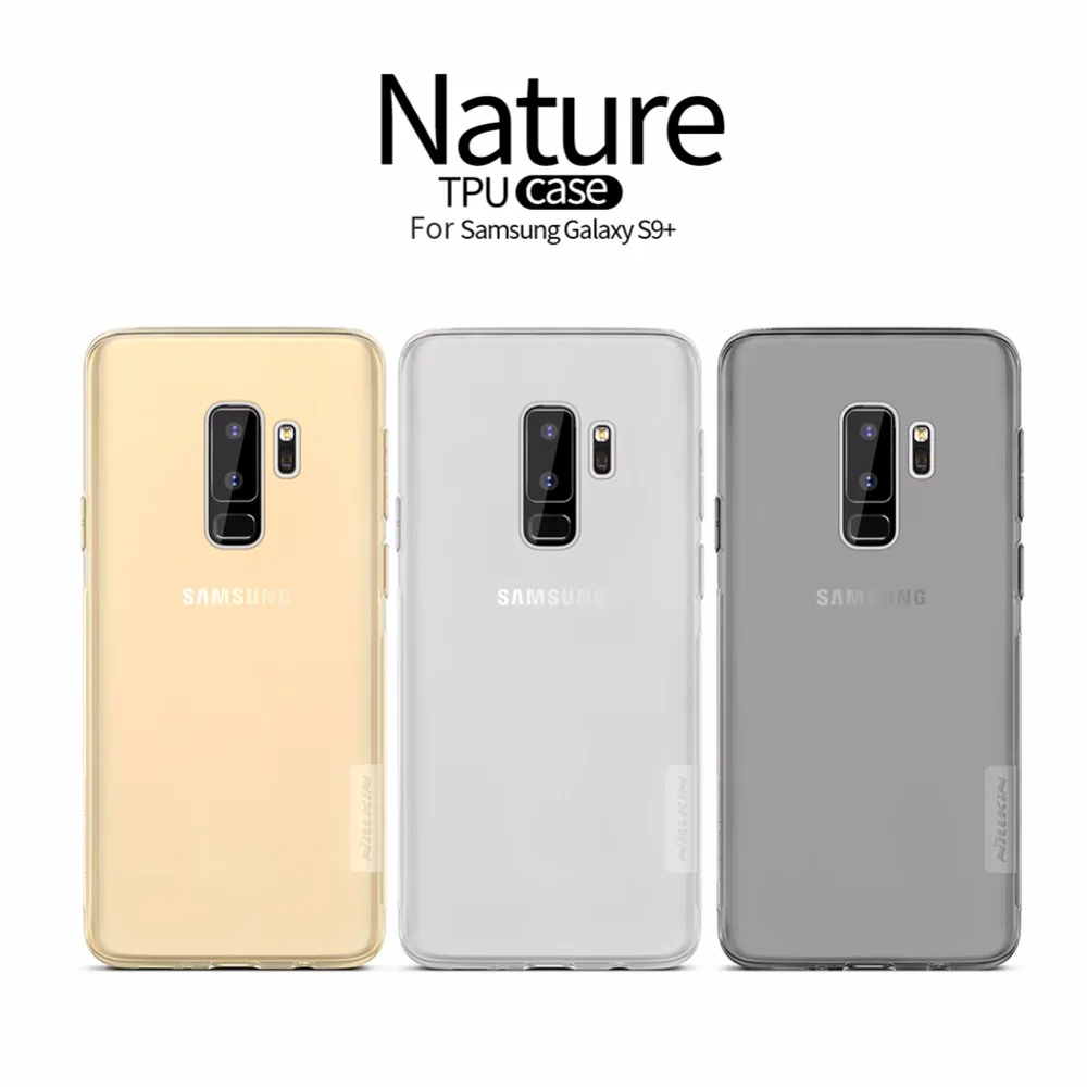 

NILLKIN forSamsung Galaxy S9+thin tpu protective mobile phone case anti slip case soft silicon back cover for Samsung Galaxy S9+