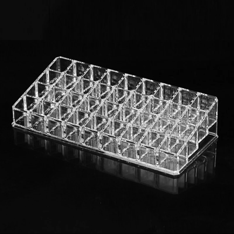 

36 Grids Acrylic Lipstick Holder Cosmetic Storage Box Makeup Organizer Display Case Box MV99