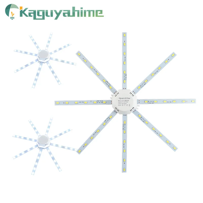 Kaguyahime светодиодные светильники аксессуары 12W 16W 20W 24W Осьминог магнитное кольцо свет пластины кольцо света для круглый