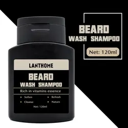Lanthome шампунь для бороды против перхоти питающий, увлажняющий масло для лица очищающий