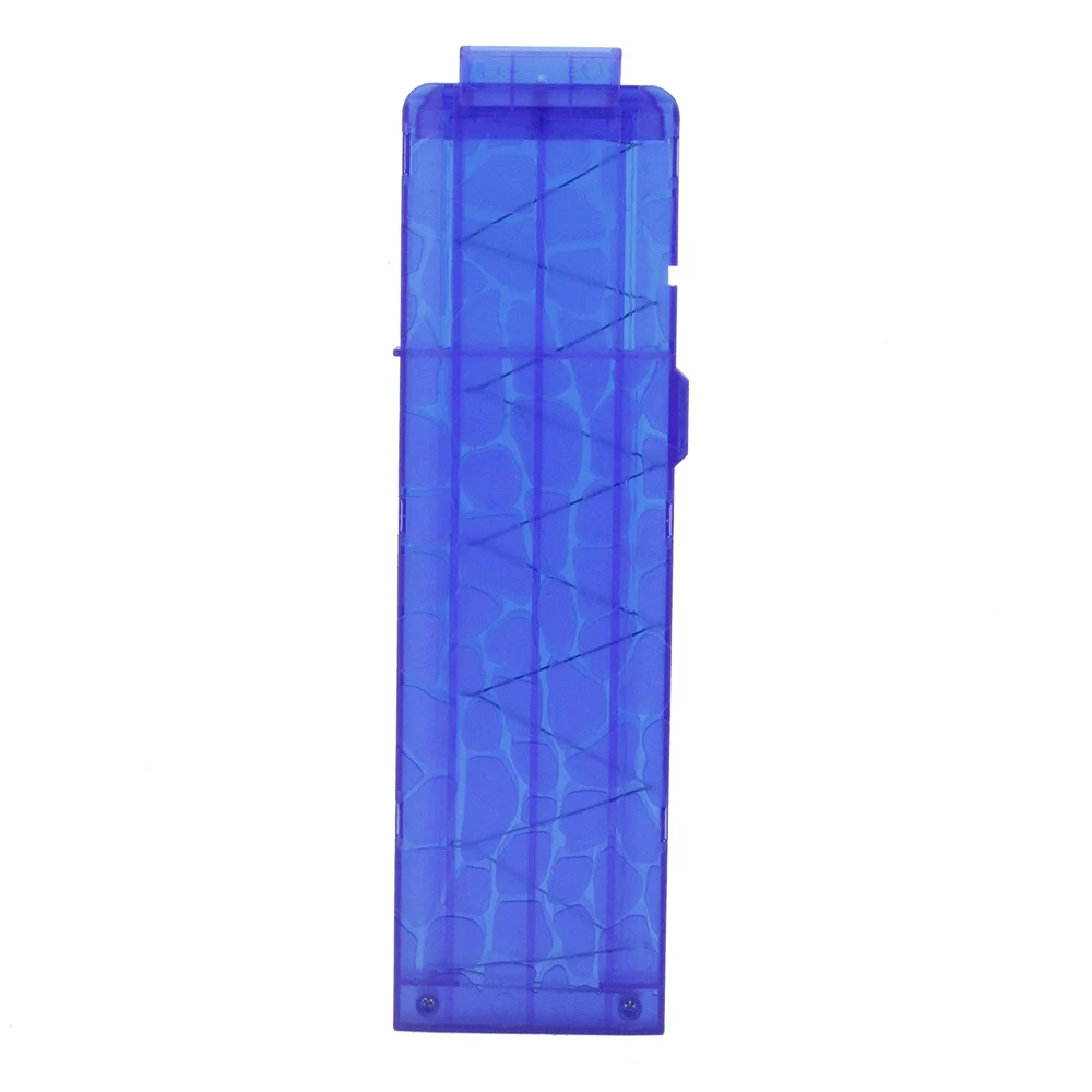 Viciviya 18 зажимов для перезарядки для журналов Nerf, круглые дротики, сменный игрушечный пистолет, мягкая пуля, зажим для Nerf Blaster arma de brinquedo - Цвет: Синий