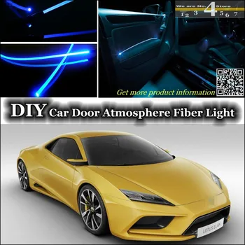 

interior Ambient Light Tuning Atmosphere Fiber Optic Band Lights For Lotus Elan 2013~2015 Inside Door Panel illumination Refit