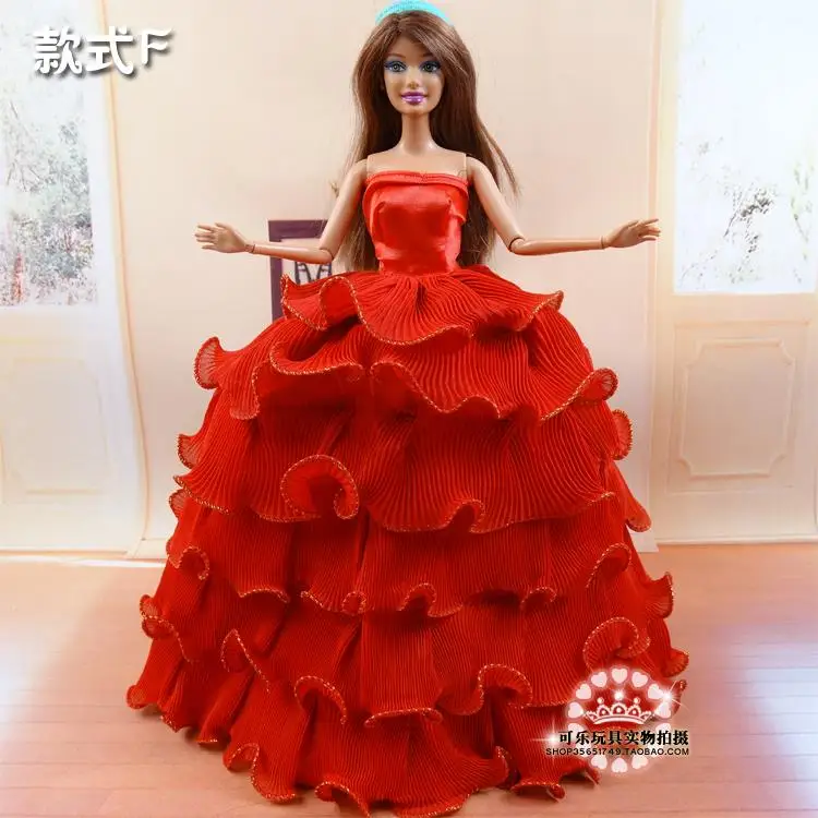 The new version of the for barbie doll clothes high end fantasy wedding ...