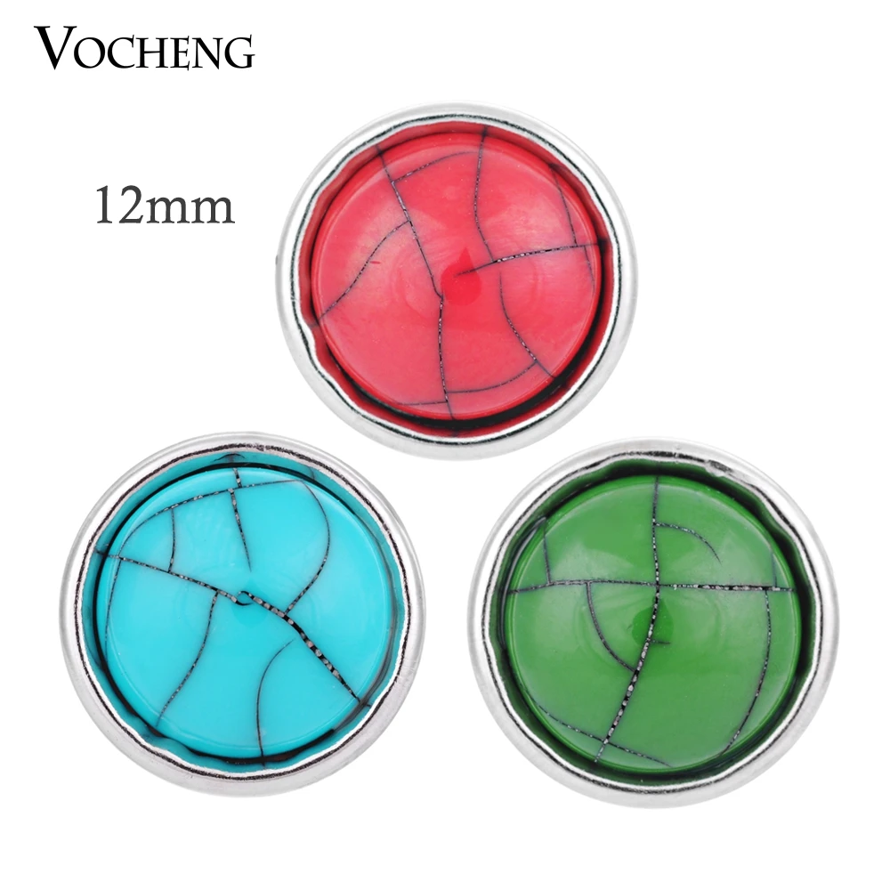 

10PCS/Lot Vocheng Snap Charms Small 12mm Button Interchangeable Jewelry Vn-506*10