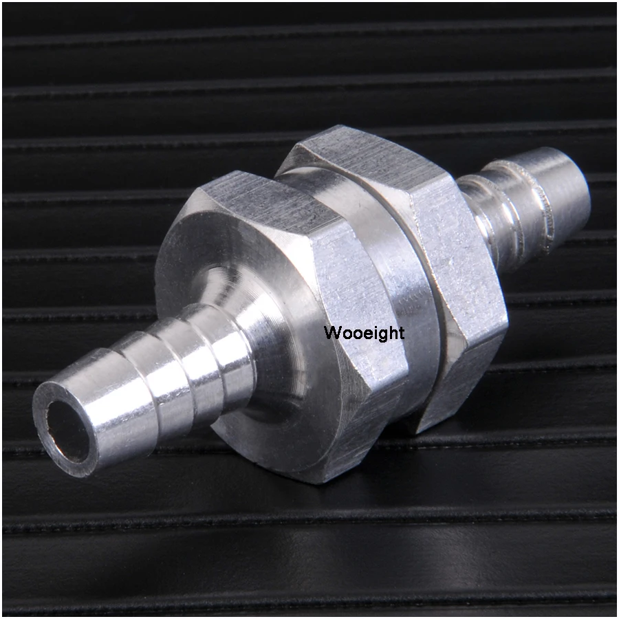 5Pcs One Way Aluminium Alloy Fuel Non Return Check Valve Petrol Diesel 8mm For Carburetors And Marine Automotive CaravansRV (6)