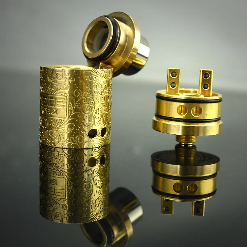 Maze V2 BF RDA Tank Atomizer Kennedy-style Airflow Adjustable Double-deck Rebuildable 22mm diameter Rebuildable Dripping Dripka Maze V2 BF RDA Tank Atomizer Kennedy-style Airflow Adjustable Double-deck Rebuildable 22mm diameter Rebuildable Dripping Dripka