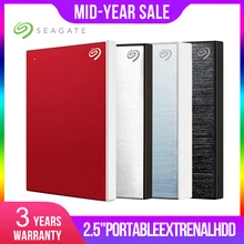 Seagate 1 ТБ 2 ТБ 4 ТБ 2,5 дюймов Extrenal жесткий диск резервного копирования USB 3,0 Портативный жесткий диск Disco Duro Externo для компьютеров