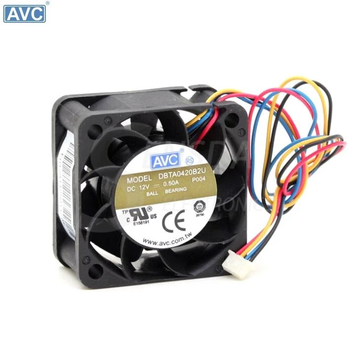 Блок питания для AVC 4020 DATA0420B2U 40 мм 4 см 12 в пост. Тока 0.14A 3 провода переключатель