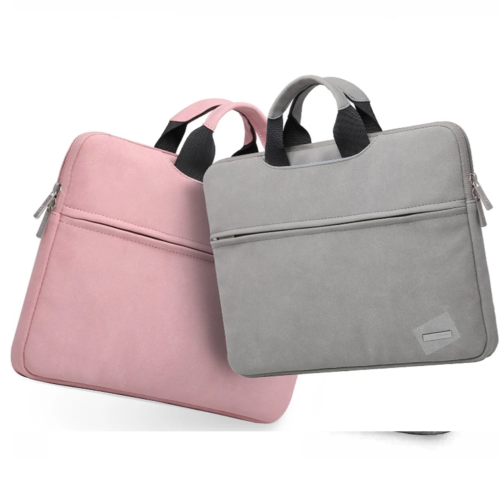  Matte Surface Briefcase Portable Bag for Apple Macbook 12 Case Notebook 13.3 Cover for Mac Air Pro 13 Cases Laptop Bag 14 15.6