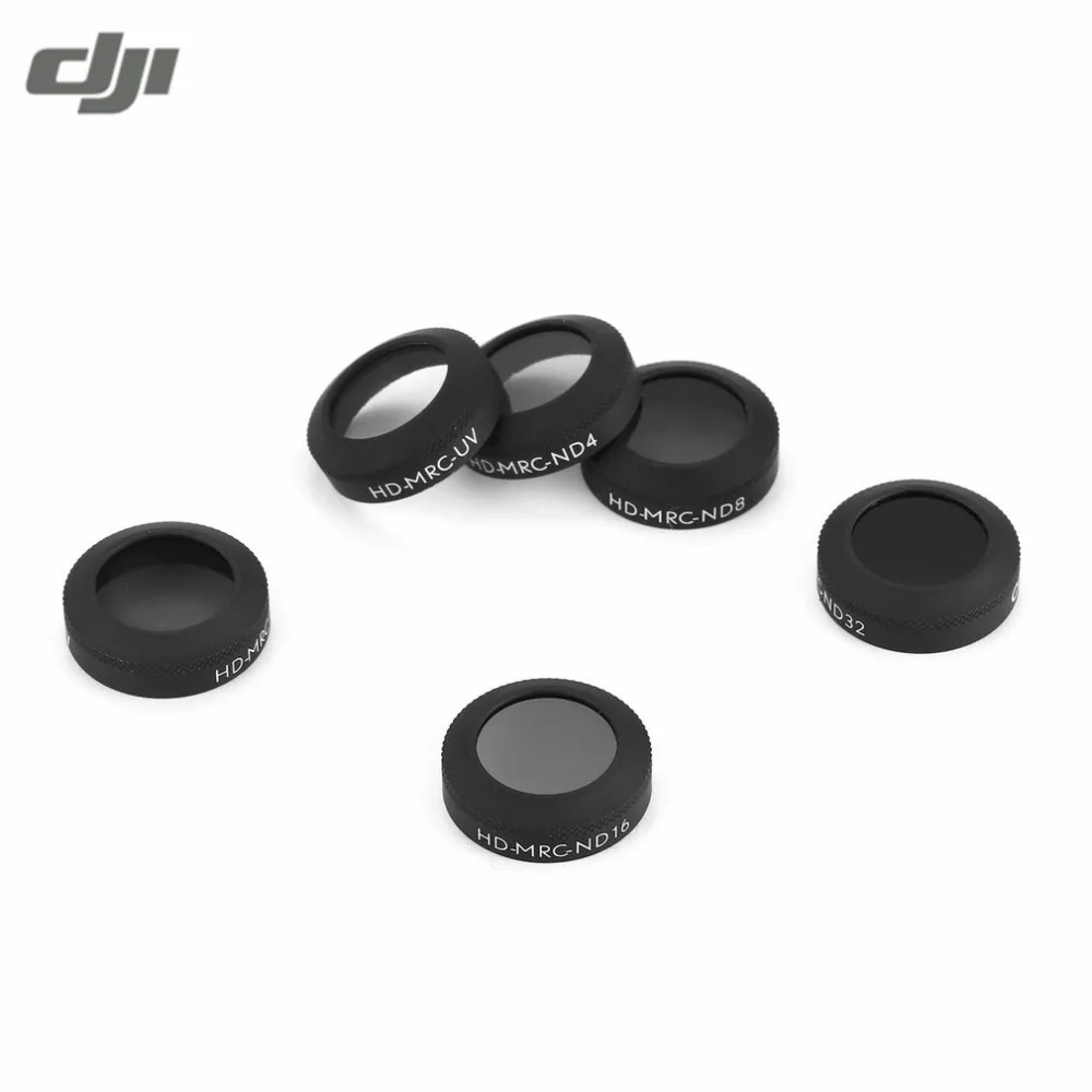 

6 pieces Portable Mini HD MRC UV ND4 ND8 ND16 ND32 CPL HD Lens Filters For Air Drone Quadcopter Accessories