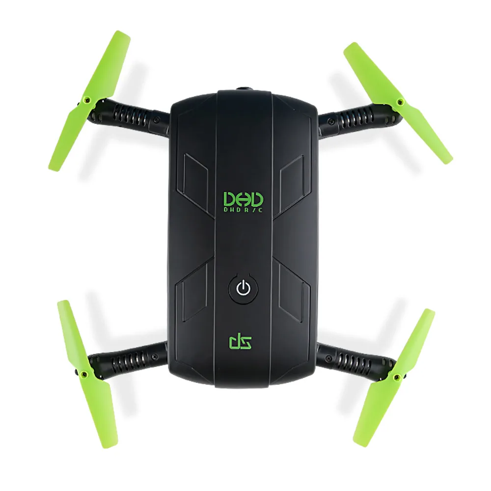 DHD D5 Wi-Fi FPV дрона с дистанционным управлением с Камера складной Selfie мини-Дрон вертолет Квадрокоптер с дистанционным управлением очень Батарея VS VISUO XS809HW