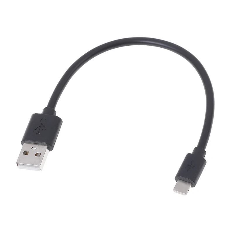 Короткий 20 см Micro USB/для Iphone кабель быстрой зарядки Дата-кабель для зарядки шнур - Цвет: for iphone