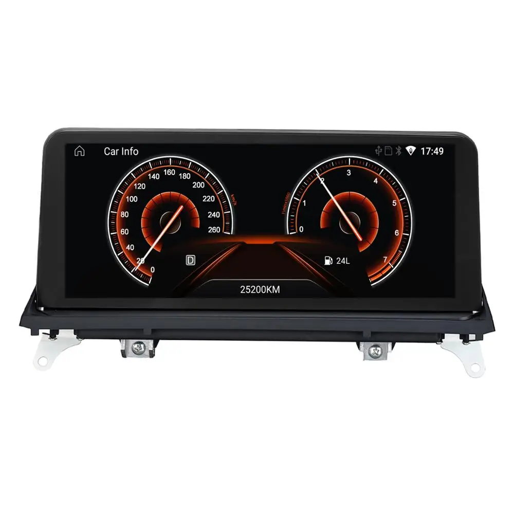 Cheap COIKA 10.25" Android 9.0 Car Stereo For BMW X5 E70 X6 E71 2007-2013 GPS Navi Receiver Google BT DAB Carplay Phonelink 2+32G RAM 2