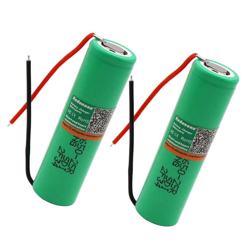 100% Новый оригинальный аккумулятор 18650 3 6 В 2500 мАч для Samsung INR18650 25R литиевые батареи