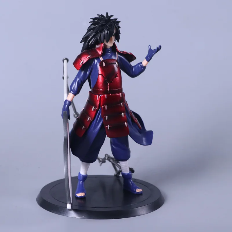 

Japan Anime NARUTO Figures Toys Uchiha Madara Kimono Ver Action Figure 19 Cm PVC Model Hokage Toy Doll with Box Kids Gift