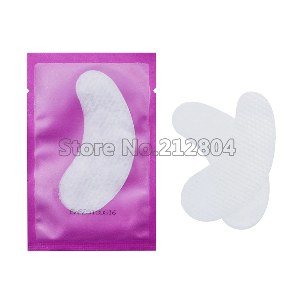 50 Pairs/Lot New Type Best Quality Eyelash Extension Lint Free Eye Pads From South Korea Shipping | Красота и здоровье