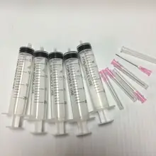 YOTAT 5x20 мл шприцы с иглой для СНПЧ или многоразового картриджа подходящая чернильная Смазка Клей