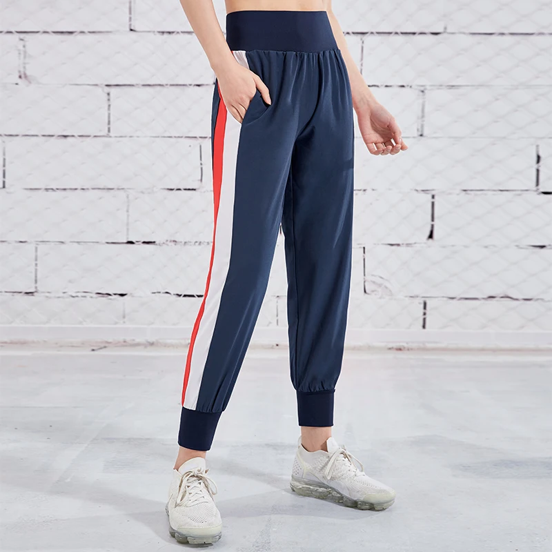 

EDONNICA 2019 Womens Running Pants Elastic Waist Jogging Training Trousers Loose Workout Gym Sweatpants Plus Size