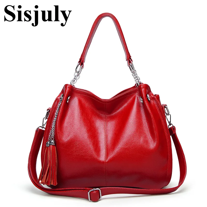 

Sisjuly Fashion Female Tote Bag PU Leather Women Handbag Ladies Messenger Bag Large Capacity Crossbody Bags 2019 New
