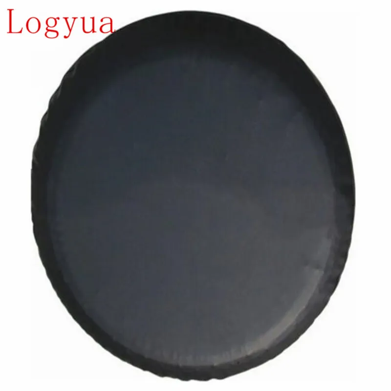 

1Pcs Pure Black 13'',14", 15",16",17" 18''inch PVC PU Spare Tire Tyre Wheel Valve Cover For Cars Wheels Accessories