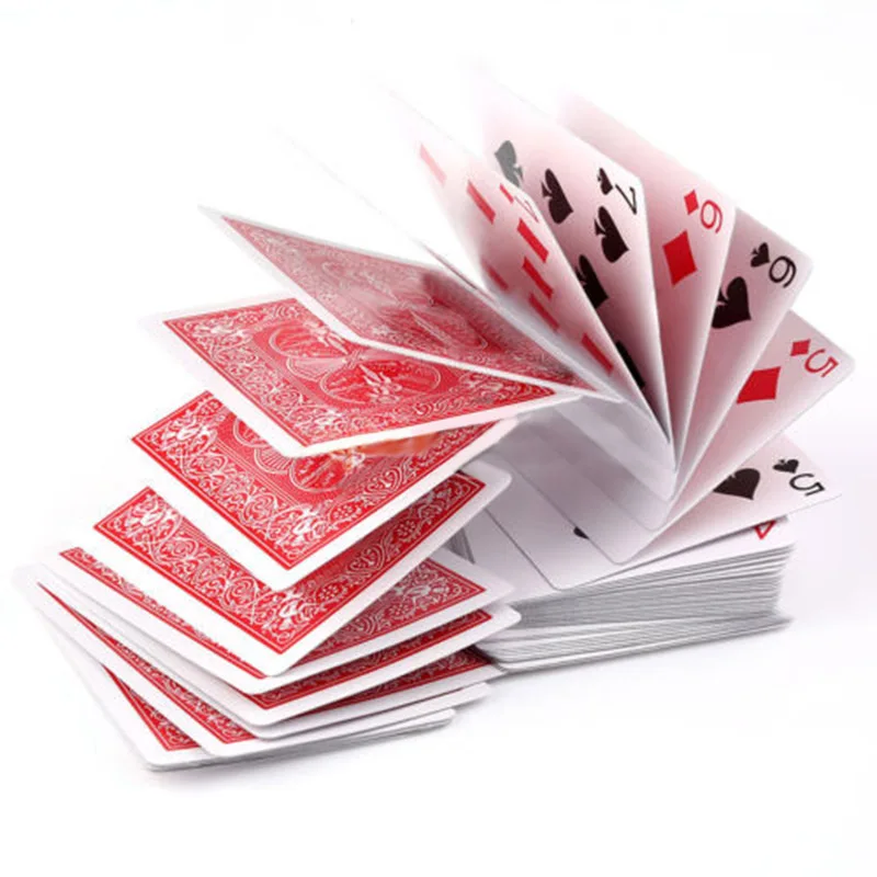 Beste Mayitr Elektrische Spel Kaarten Prop Poker Acrobatiek Waterval Speelkaarten props Papier Poker Voor Sport amp; Entertainment Gereedschap