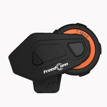 Freedom T-max мотоциклетная система внутренней связи для шлема Bluetooth гарнитура 1000 м наушники, fm-радио+ мягкий наушник