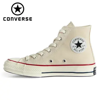 

CHUCK 70 Original Converse 1970S all star shoes Beige high men and women's unisex sneakers Skateboarding Shoes 162062C