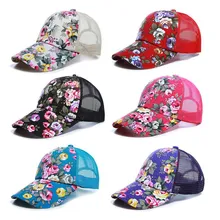 Женская шапка женская повседневная кружевная шапка с сеткой Кепка-бейсболка женская сетчатая шапка летняя Цветочная Черная кепка