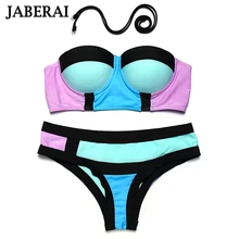 Jaberai 2017 sexy bikinis set купальник женщин push up бикини купальники холтер летний пляж носить низкой талией купальники biquini
