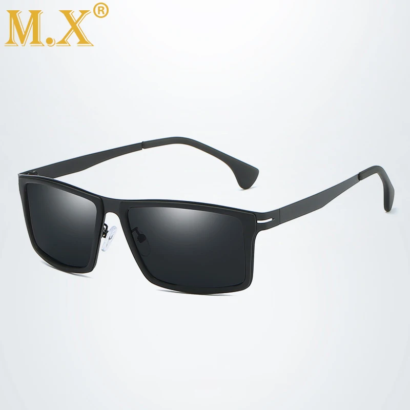 Фирменный дизайн, Классические поляризованные солнцезащитные очки для мужчин TR90, квадратная оправа, спортивные солнцезащитные очки, мужские очки для вождения, UV400 очки