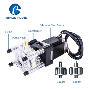 

Laboratory Liquid Analytical OEM Peristaltic Pump with Stepper Motor Long Life Working