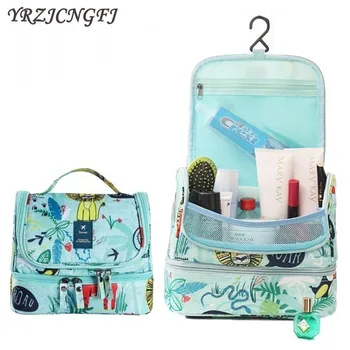 

New Fashion High Quality Make Up Bag Women Cosmetic MakeUp Bag Travel Organizer Flamingo Pattern Neceser Beauty Case Wash Pouch