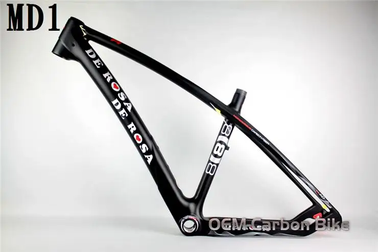 High quality De rosa MD1 mountain bike carbon bicycle frame mtb carbon  frame 29er frame carbon fixed gear downhill bike - AliExpress Sports \u0026  Entertainment