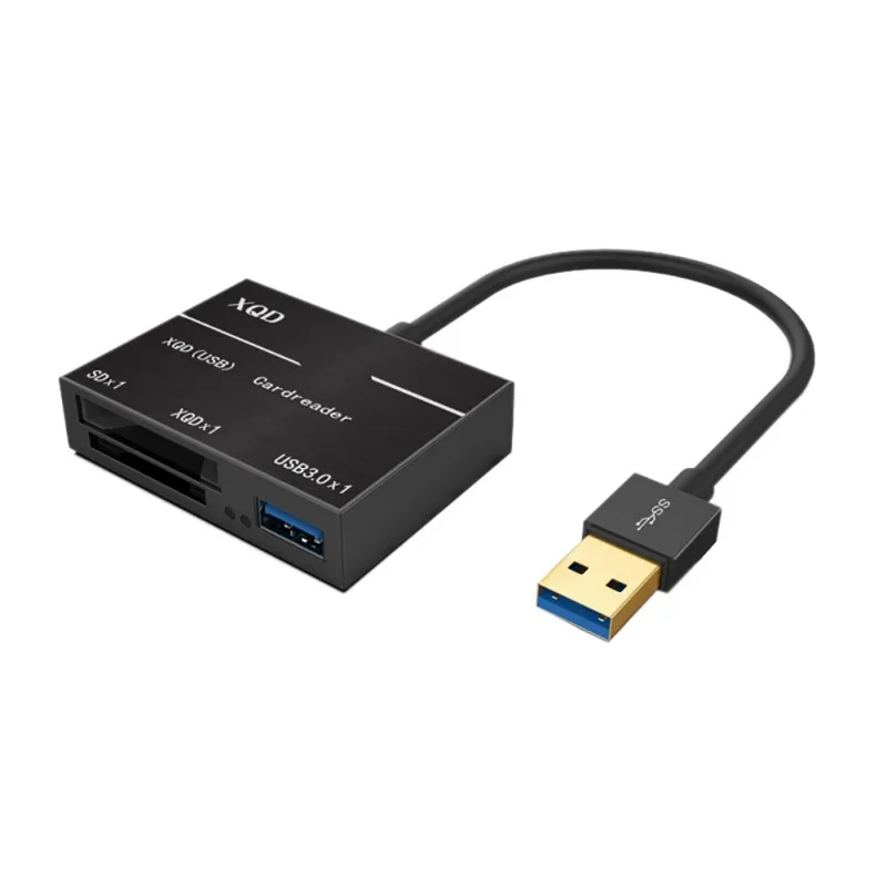 Высокоскоростной USB3.0 XQD кардридер XQD 500 МБ/с./с, устройство записи карт памяти 2,0 для sony Lexar XQD с usb-меткой