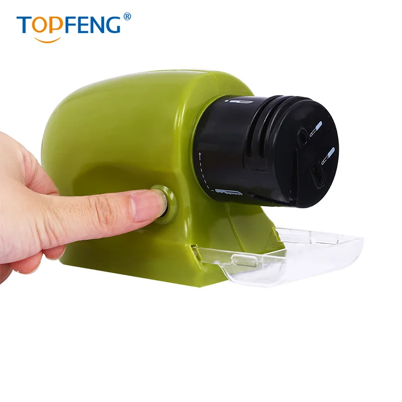 TopFeng Swifty Sharp Cordless, Motorized Knife Blade Sharpener