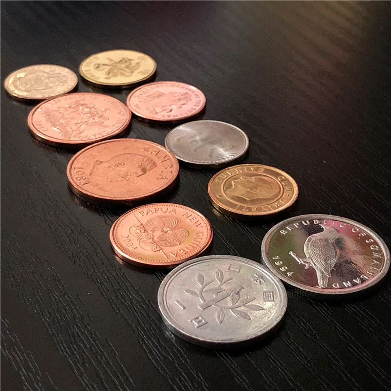 100 120 180 World Coins lot 60 Different country national flag Album Collection