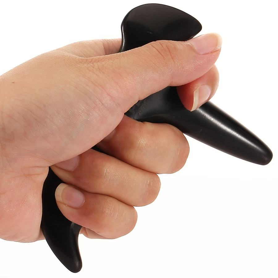 Genuine natural Stone needle Reflexology Massage body Acupuncture foot shoulder back neck point Stick Tool