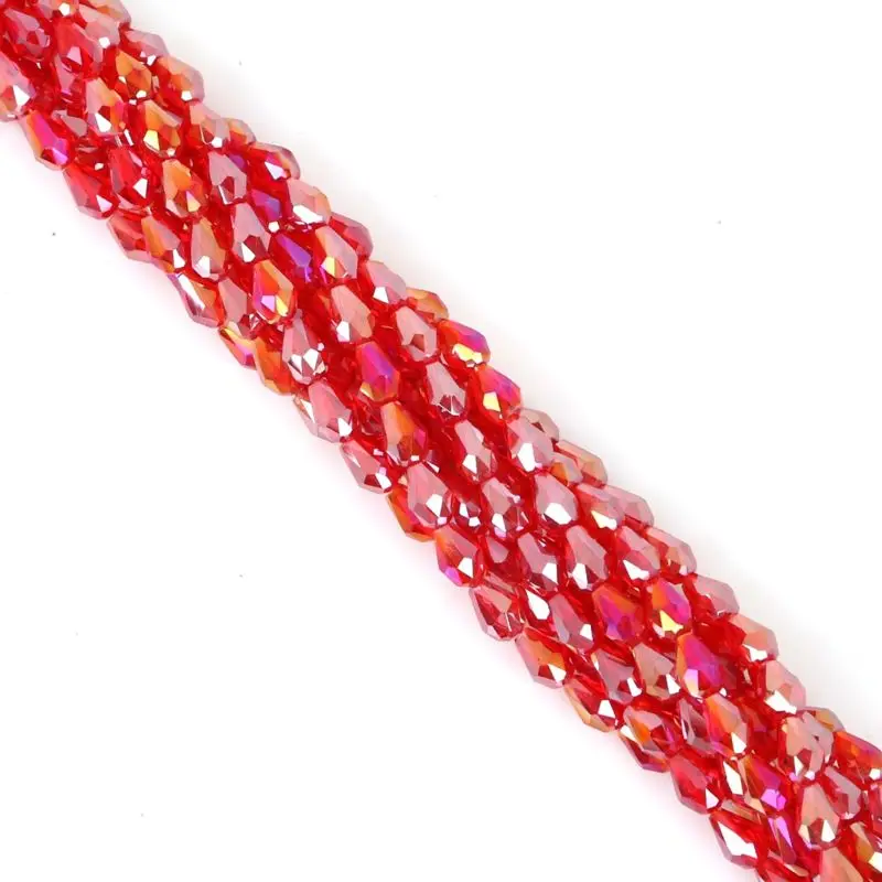 4x6 мм россыпью чешские стеклянные бусины для изготовления ювелирных изделий браслет ожерелье рукоделие аксессуары поставка - Цвет: P